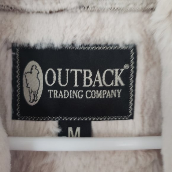 Outback Trading Company Faux Animal Print Vest - Picture 3 of 7